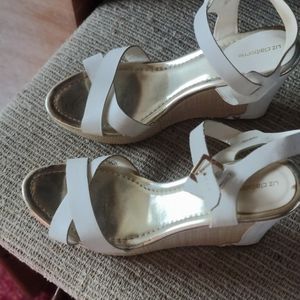 LIZ CLAIBORNE LADIES WEDGE HEELS SANDALS.